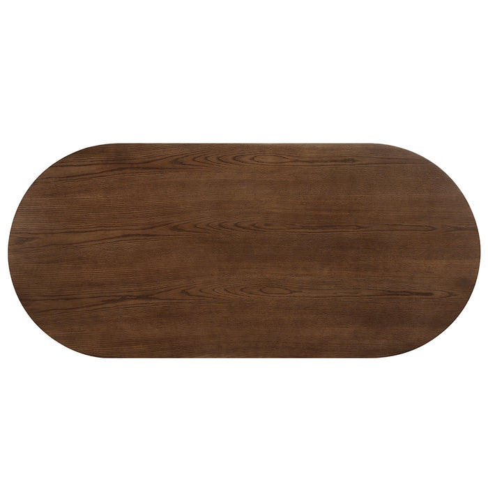 Gamarya 79"L Oval Dining Table