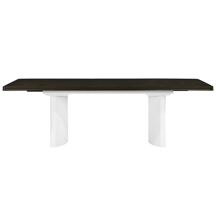 Carena 96"L Rectangular Dining Table with Leaf