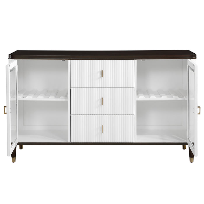 Carena 62"L Rectangular Server with Storage