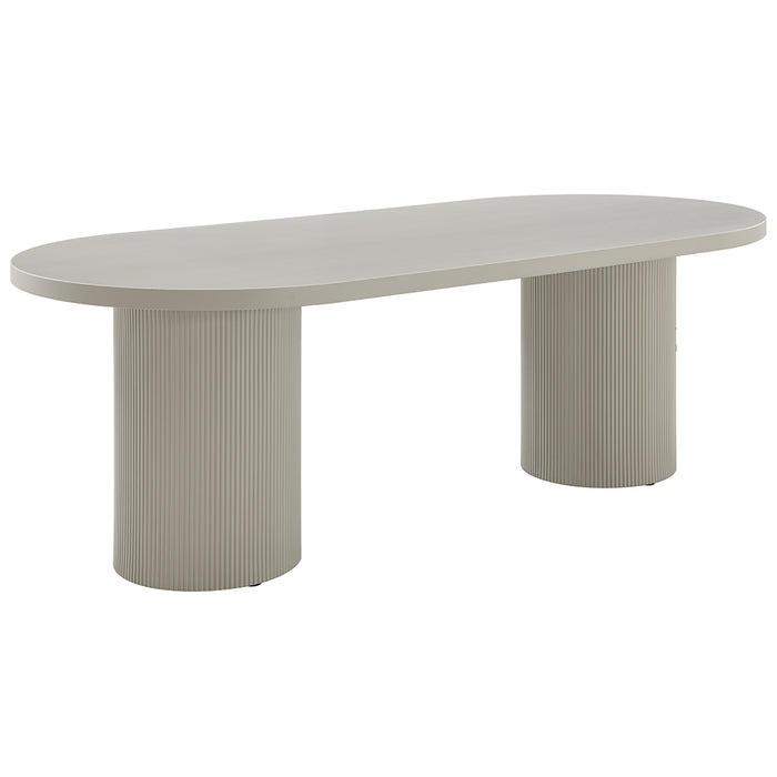 Laela 87"L Oval Dining Table