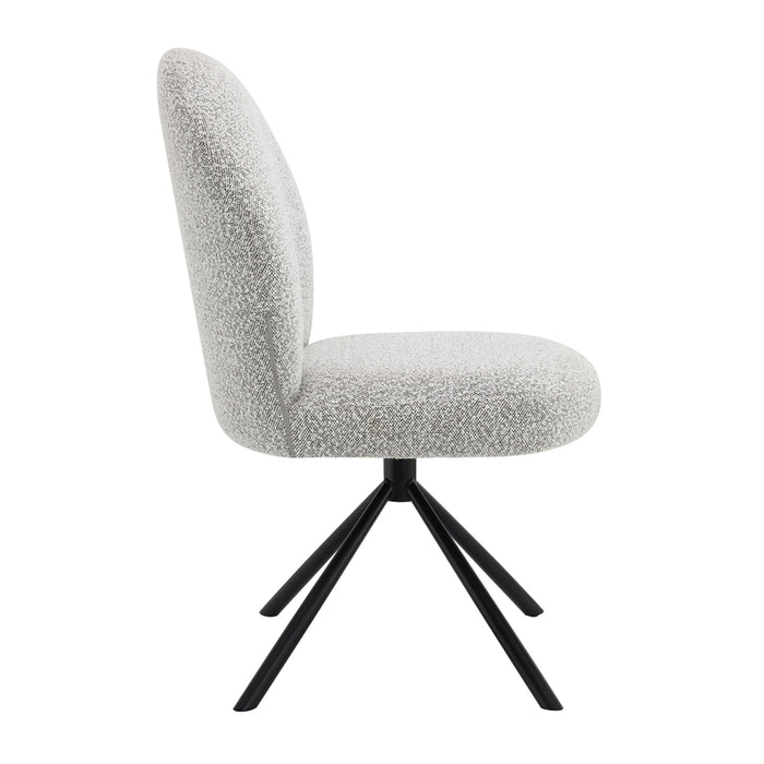 Lawton 36"H Upholstered Side Chair with Swivel (Set-2)