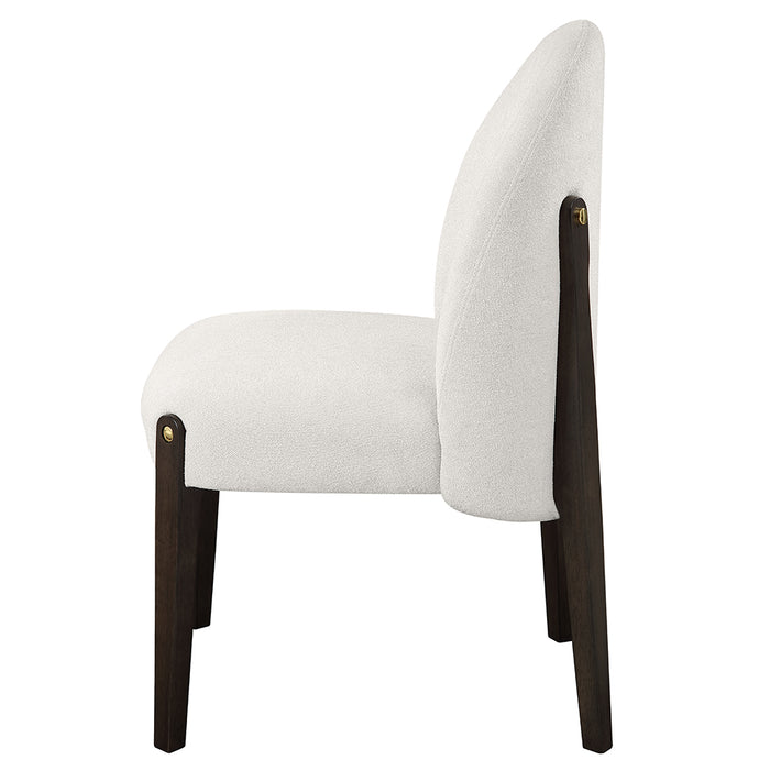 Clayten 35"H Upholstered Armless Side Chair (Set-2)