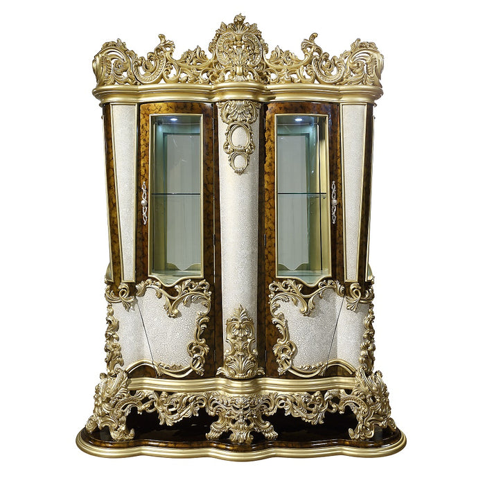 Desiderius 2 Doors Lighted Curio