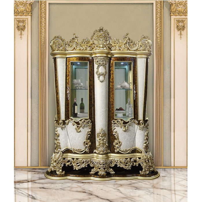 Desiderius 2 Doors Lighted Curio