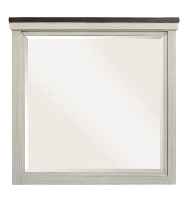 Darborn Bedroom Mirror Color: Gray/Brown