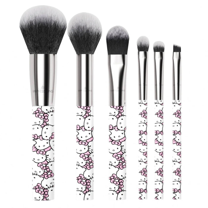 Hello Kitty® "All Over Print" 6-PC BRUSH SET