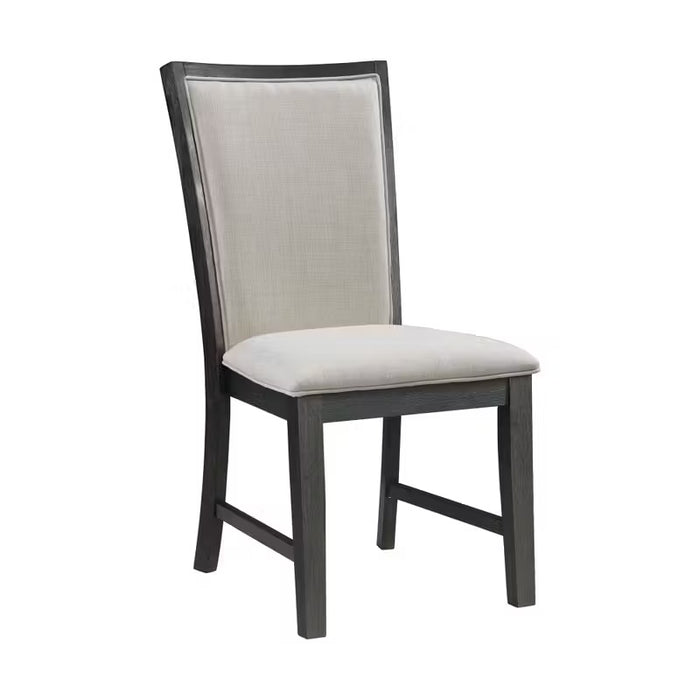 Grady Black Dining Slat Back Side Chair