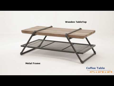 Brantley Rectangular 47"L Coffee Table