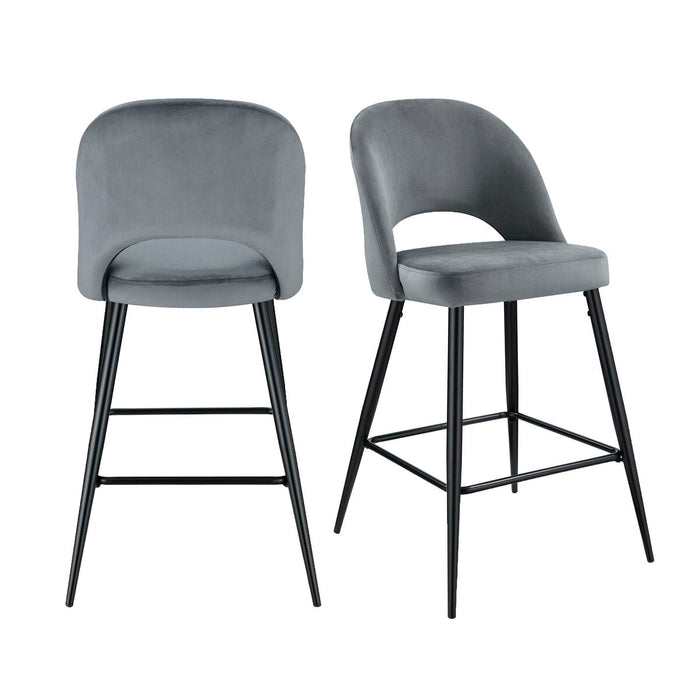 Kendall Black Leg Bar Stool