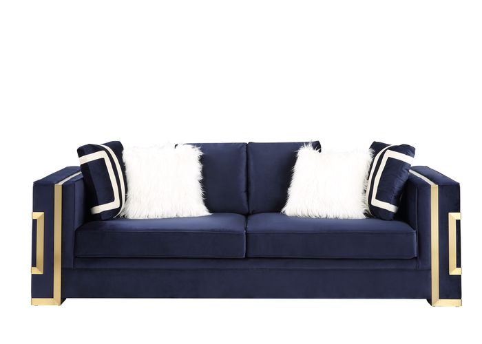 Virrux 96"L Sofa with 6 Pillows