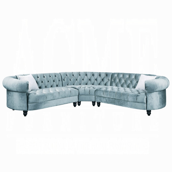 Qulan 100"L Sectional Sofa with 2 Pillows