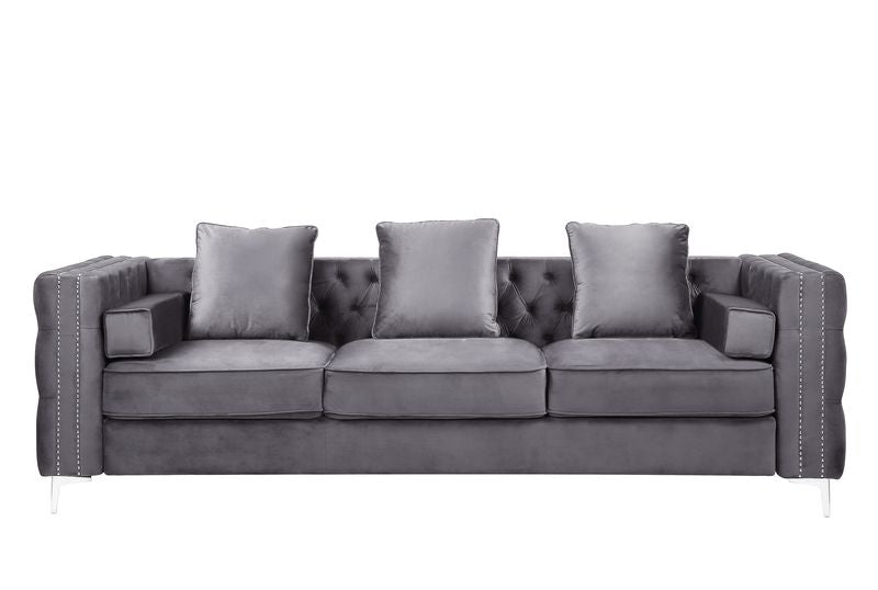 Bovasis 103"L Sofa with 5 Pillows