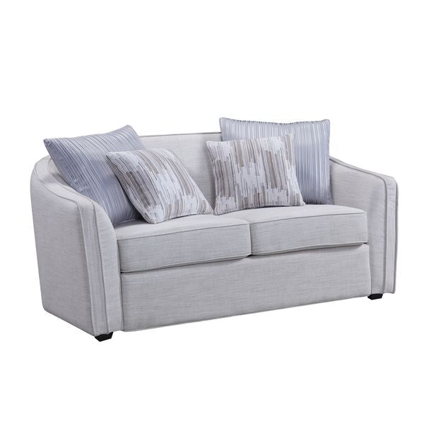 Mahler II 65"L Loveseat with 4 Pillows