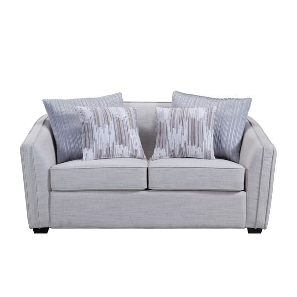 Mahler II 65"L Loveseat with 4 Pillows