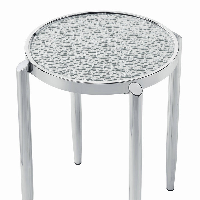 Abbe Round 22"Dia End Table