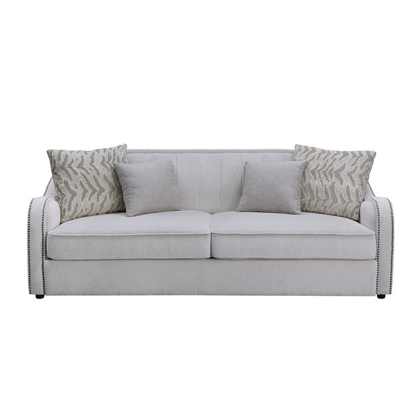 Mahler 86"L Sofa with 4 Pillows