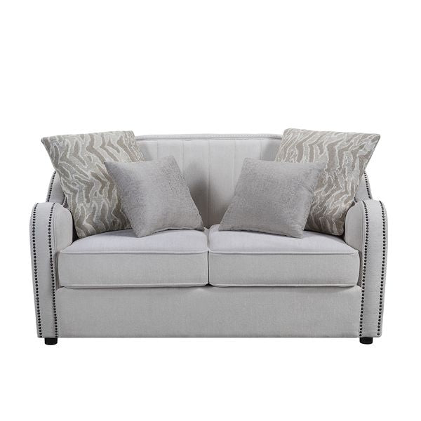 Mahler 63"L Loveseat with 4 Pillows