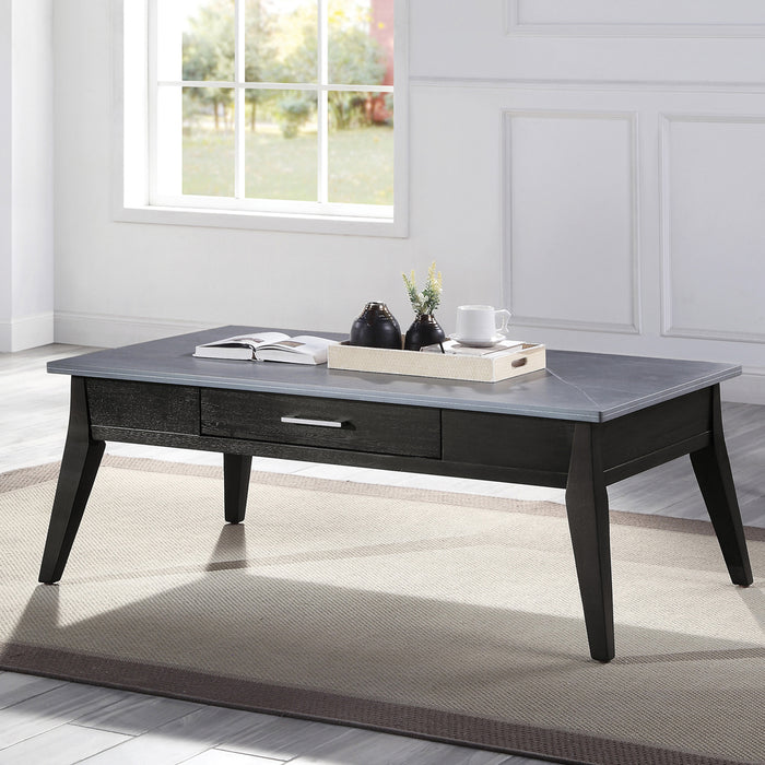 Zemocryss 1 Drawer Rectangular Coffee Table