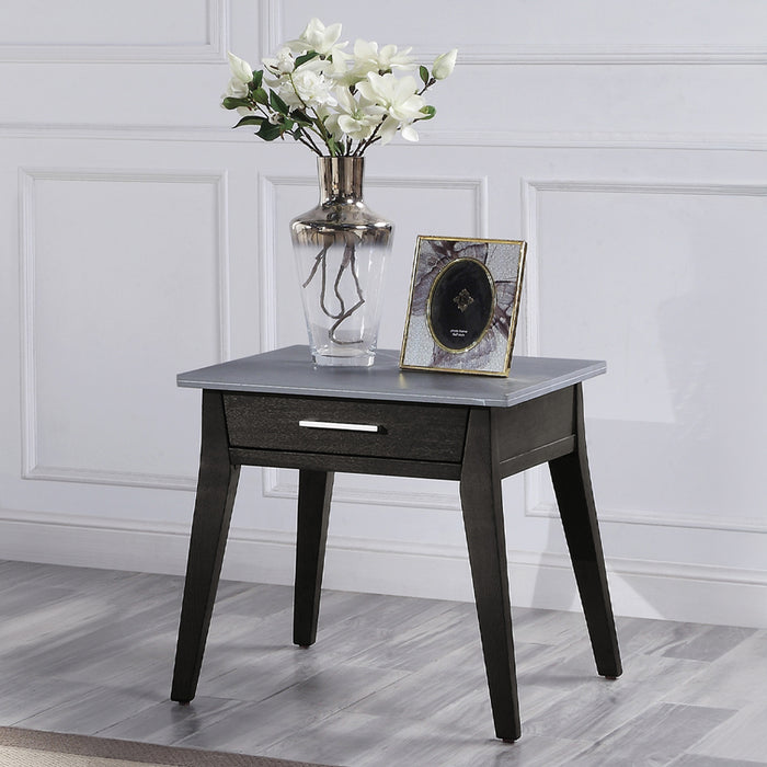 Zemocryss 1 Drawer Rectangular End Table