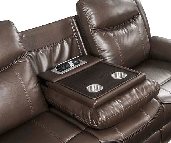 Lydia 89"L Motion Sofa with USB