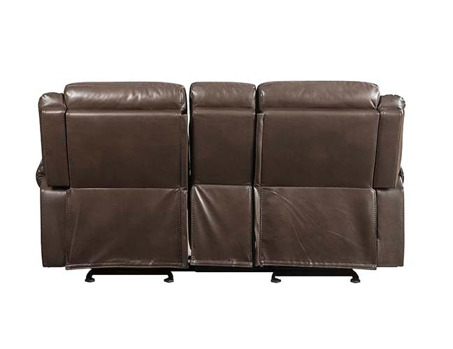 Lydia 80"L Motion Loveseat with USB & Console