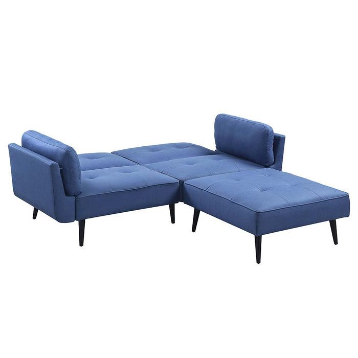 Nafisa 81"L Adjustable Sofa & Ottoman