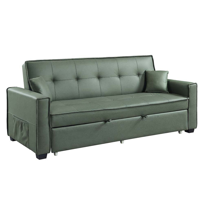 Octavio 82"L Adjustable Sofa with 2 Pillows