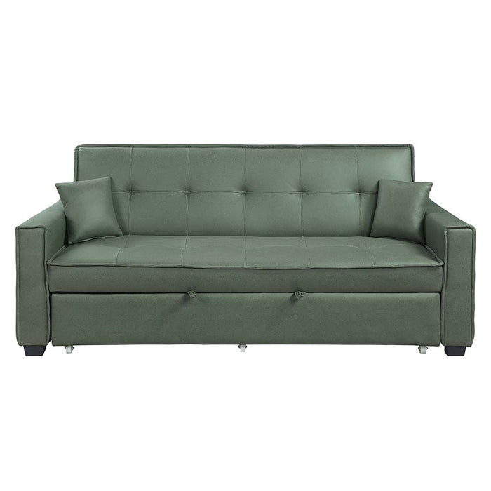 Octavio 82"L Adjustable Sofa with 2 Pillows