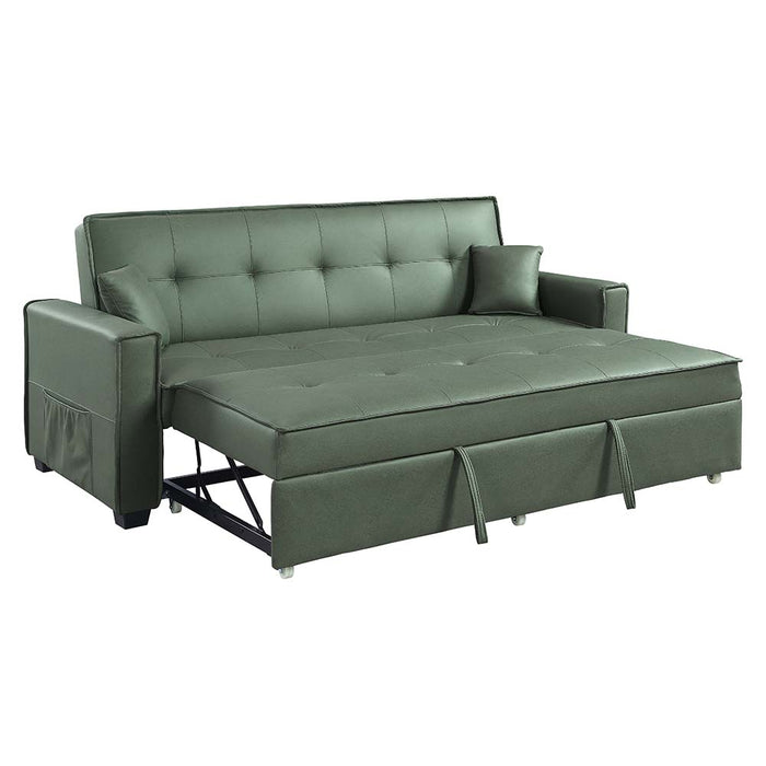 Octavio 82"L Adjustable Sofa with 2 Pillows