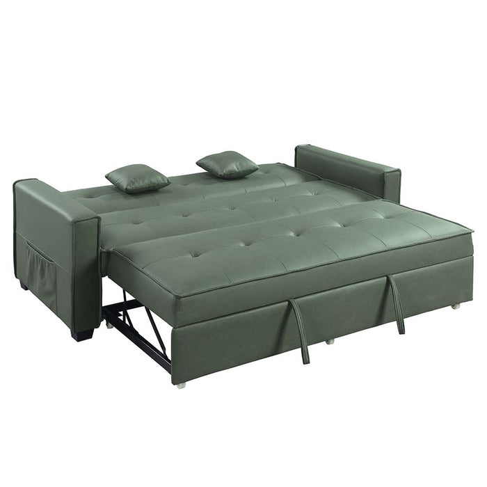 Octavio 82"L Adjustable Sofa with 2 Pillows