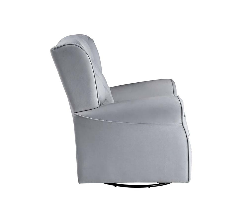 Zeger 35"W Swivel Chair with Glider