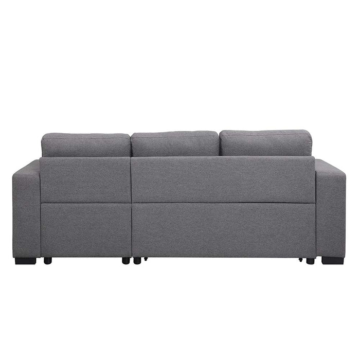 Jacop 95"L Sectional Sofa with Sleeper & Storage