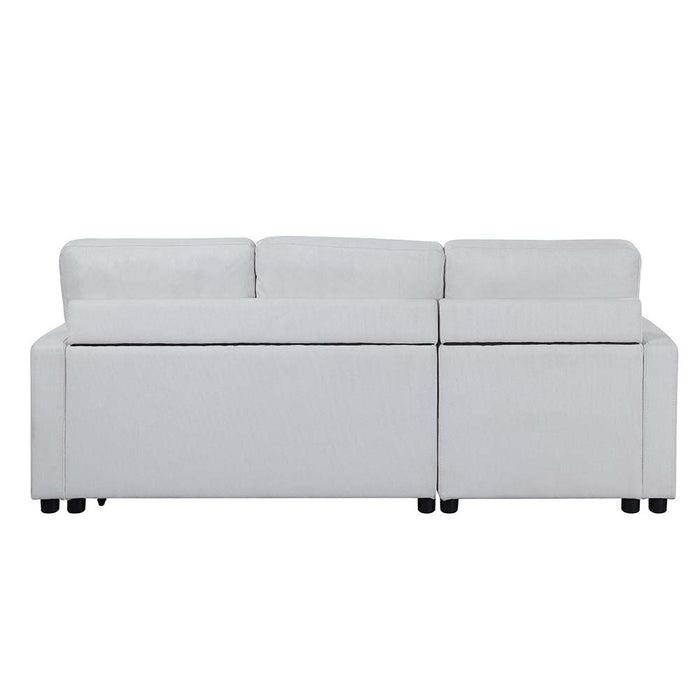 Hiltons 84"L Sectional Sofa with Sleeper & Storage