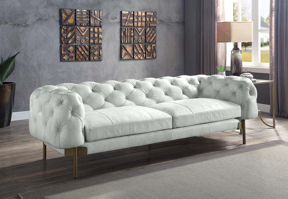 Ragle 96"L Upholstered Tuxedo Arm Sofa