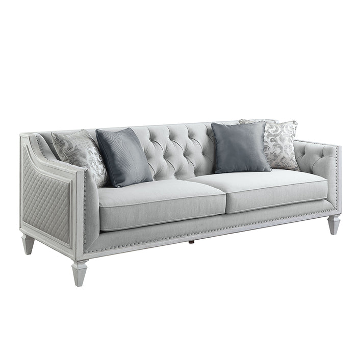 Katia 85"L Sofa with 4 Pillows