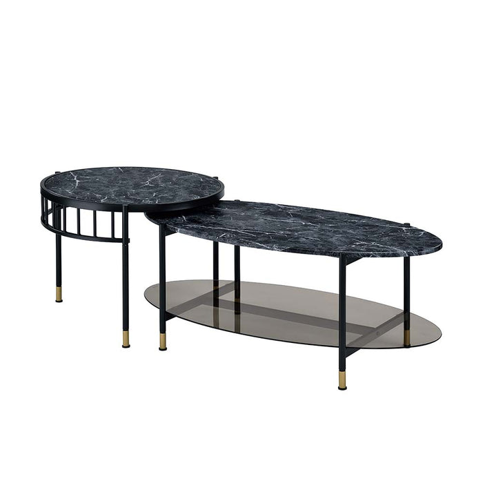 Silas Oval Nesting Coffee Table Set