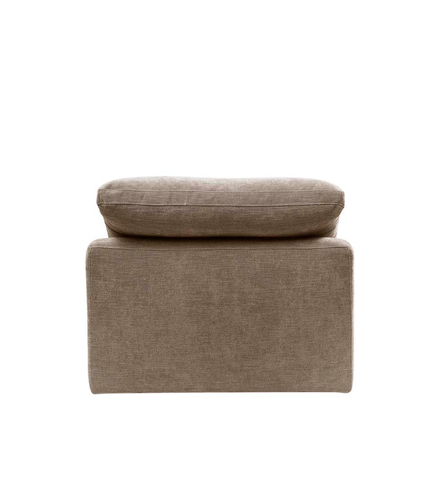 Naveen 38"W Linen Modular - Armless Chair