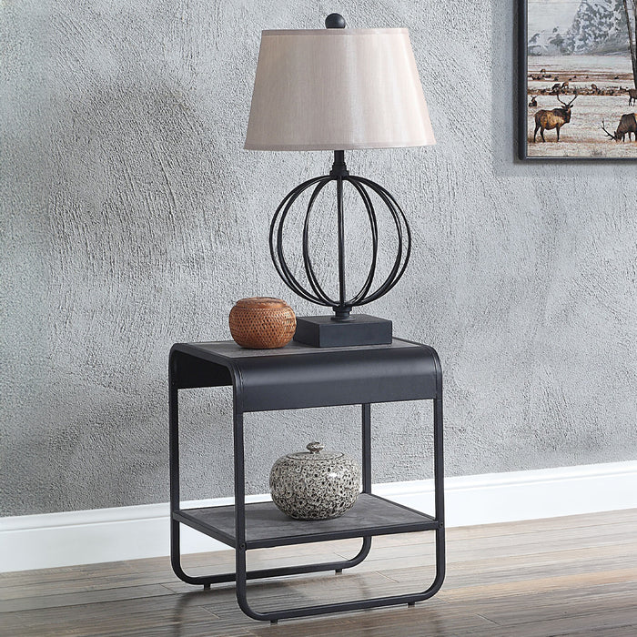 Raziela Rectangular End Table