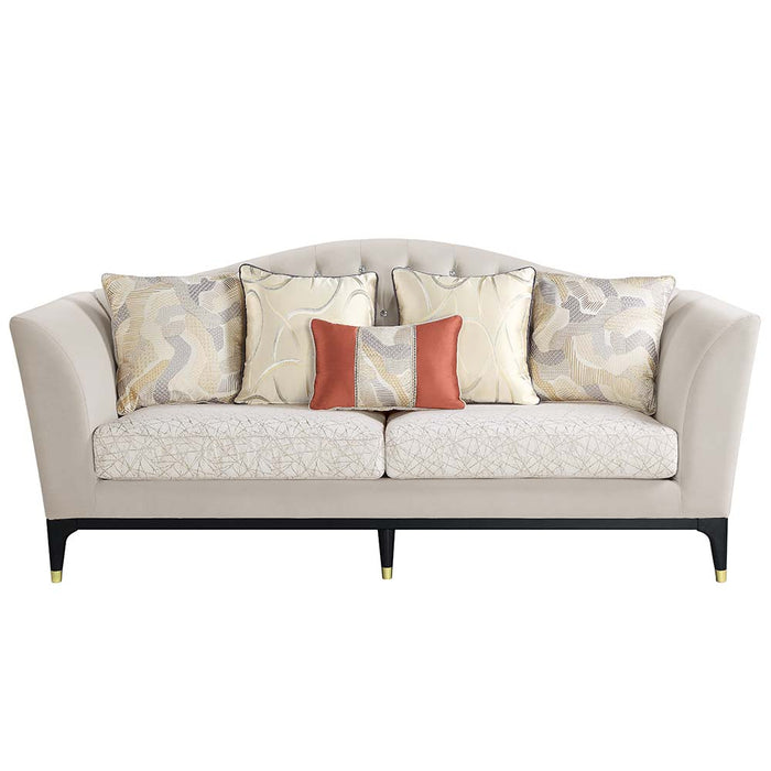 Tayden 88"L Sofa with 5 Pillows