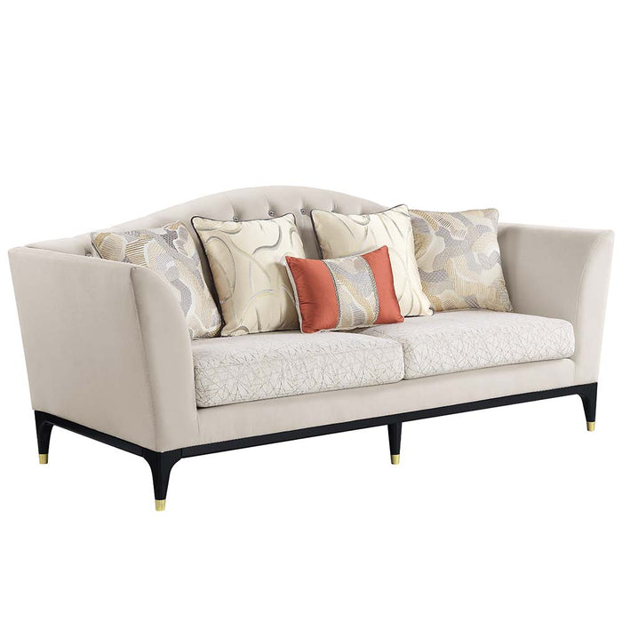 Tayden 88"L Sofa with 5 Pillows