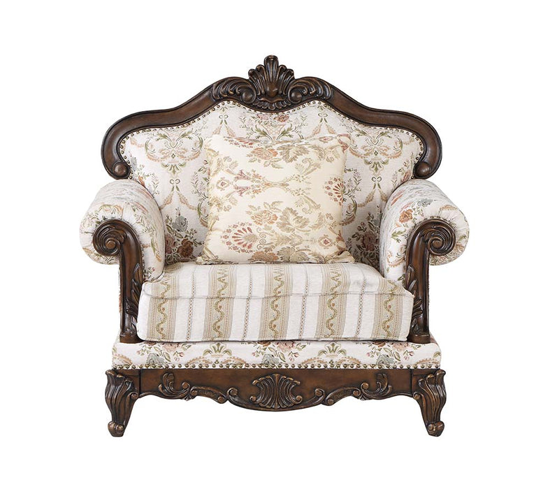 Nayla 49"W Chair with Pillow