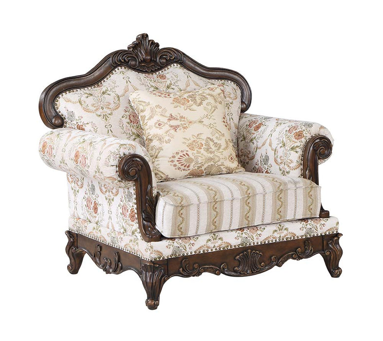 Nayla 49"W Chair with Pillow