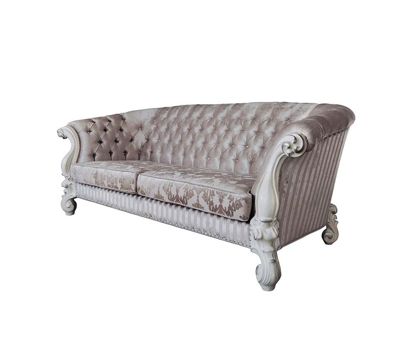 Versailles 99"L Sofa with 7 Pillows