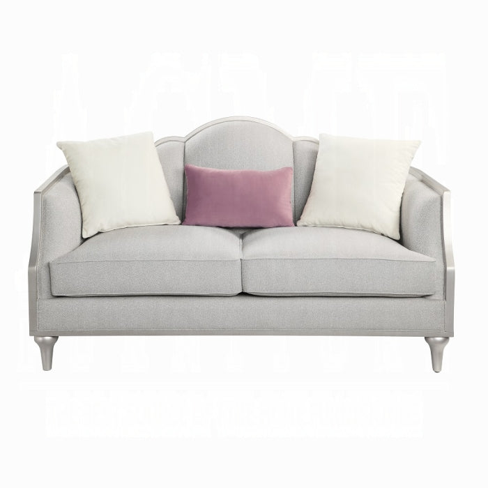 Kasa 66"L Loveseat with 3 Pillows