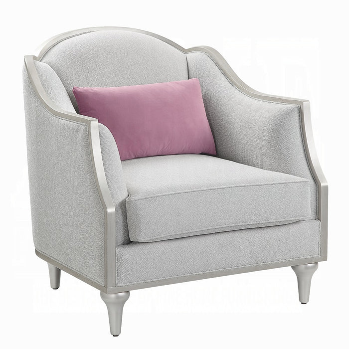 Kasa 34"W Chair with Pillow