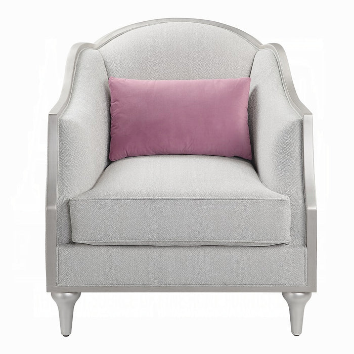 Kasa 34"W Chair with Pillow