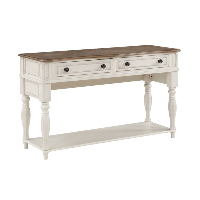 Florian Rectangular 2 Drawers Sofa Table