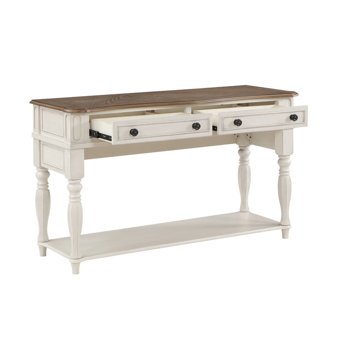 Florian Rectangular 2 Drawers Sofa Table