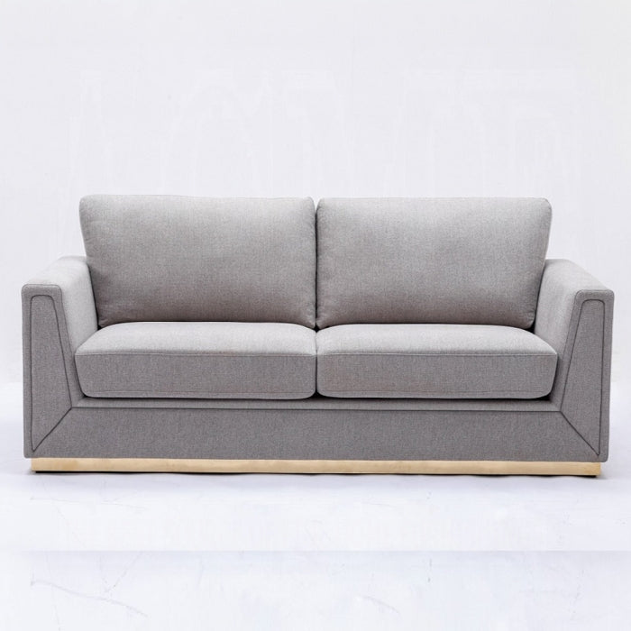 Valin 77"L Track Arm Linen Sofa