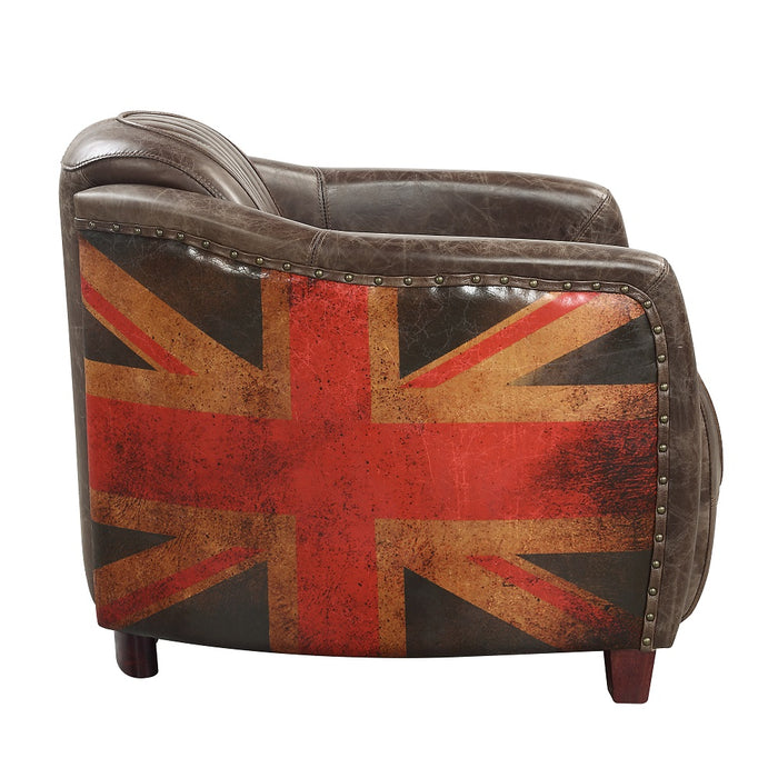 Brancaster Top Grain Leather Chair